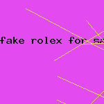 fake rolex for sale