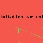 imitation man rolex watch