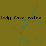 lady fake rolex