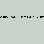 man new rolex watch