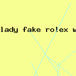 lady fake rolex watch