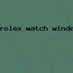 rolex watch winder