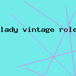 lady vintage rolex