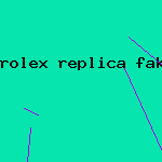 rolex replica fake