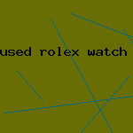 used rolex watch