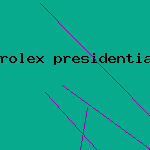 rolex presidential