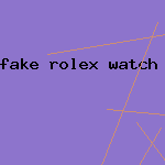 fake rolex watch