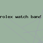 rolex watch band