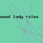 used lady rolex