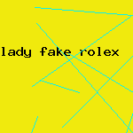 lady fake rolex