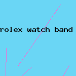 rolex watch band