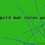 gold man rolex watch