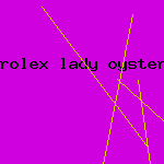 rolex lady oyster