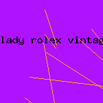 lady rolex vintage watch