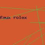 faux rolex