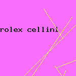 rolex cellini