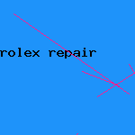 rolex repair