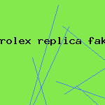 rolex replica fake