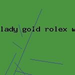 lady gold rolex watch