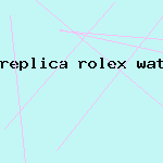 replica rolex watch