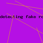 detecting fake rolex