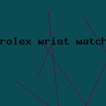 rolex wrist watch