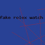 fake rolex watch