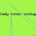 lady rolex vintage watch