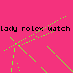 lady rolex watch