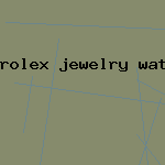 rolex jewelry watch