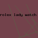 rolex lady watch preowned