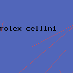 rolex cellini