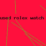 used rolex watch