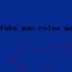 fake man rolex watch