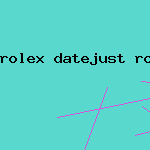 rolex datejust roman
