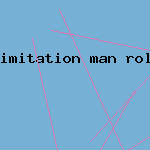 imitation man rolex watch