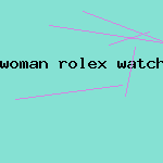 woman rolex watch