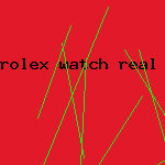 rolex watch real or fake