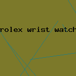 rolex wrist watch