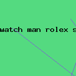 watch man rolex submariner