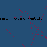 new rolex watch for sale