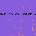 man rolex watch wrist