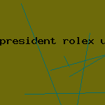 president rolex used