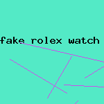 fake rolex watch