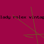 lady rolex vintage watch