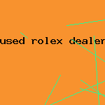 used rolex dealer