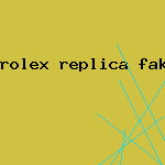 rolex replica fake