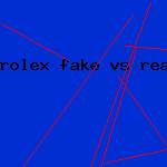 rolex fake vs real