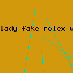 lady fake rolex watch