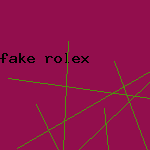 fake rolex